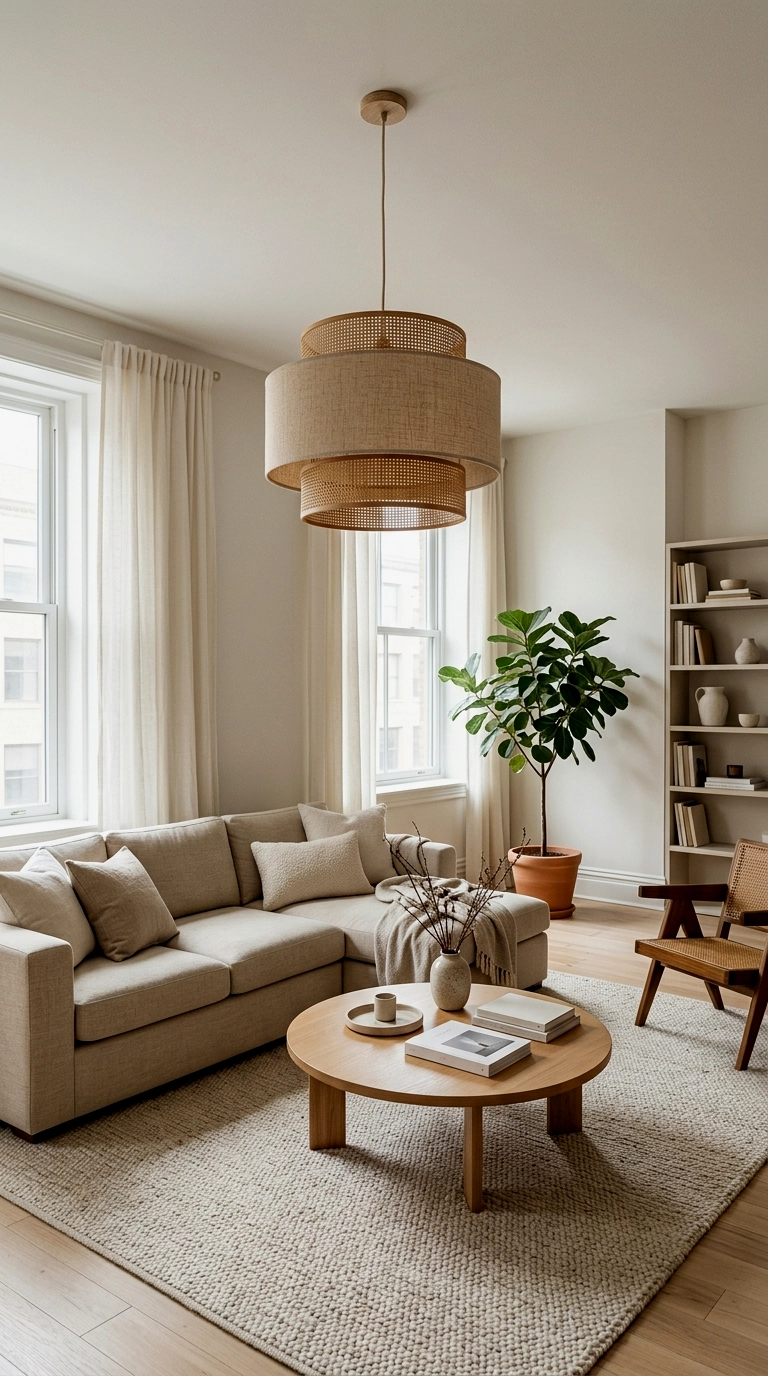 10. Swap the shades, keep the landlord's fittings